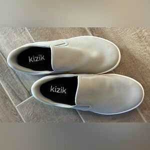 Kizik Gray Slip-On Shoes